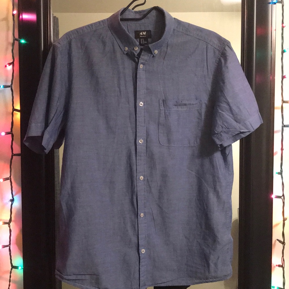 H&M short sleeve button up